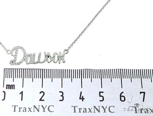Special Custom Name Pendant Dawson 14K Gold with 16 inch chain 65235 - Image 6
