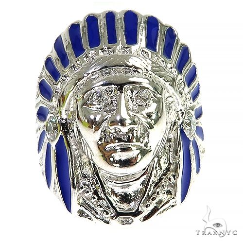 Special Bezel Diamond Indian Ring 67969 - Image 1