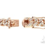 Special Custom Heavy Solid Rose Gold Miami Cuban Link Chain 28 Inches 12mm 65358 - Image 5