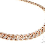 Special Custom Heavy Solid Rose Gold Miami Cuban Link Chain 65256 - Image 1