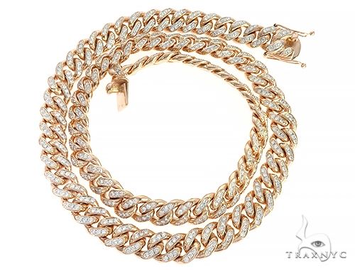 14K Gold miami cuban chain, 12 mm, photo 3 of 8