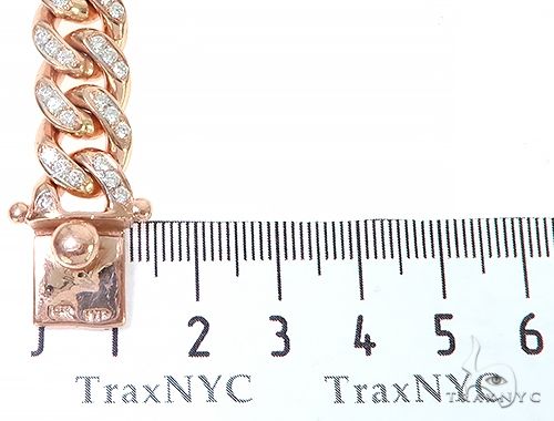 Special Custom Heavy Solid Rose Gold Miami Cuban Link Chain 65256 - Image 8