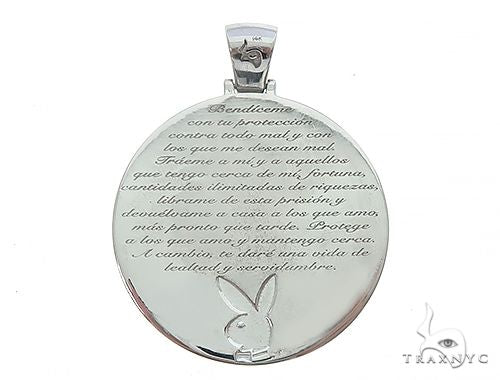 Special Custom Medallion Coin Centario Pendant with Engraving 65241 - Image 3