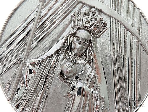 Special Custom Medallion Coin Centario Pendant with Engraving 65241 - Image 4