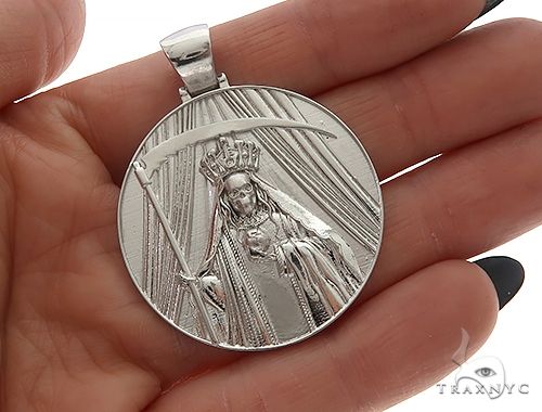 Special Custom Medallion Coin Centario Pendant with Engraving 65241 - Image 5