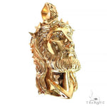 Spikes Crown Jesus Head Pendant Large 69148 - Image 2