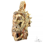 Spikes Crown Jesus Head Pendant Large 69148 - Image 3