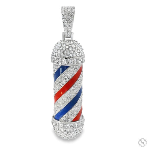 The Spin Fade barber pole