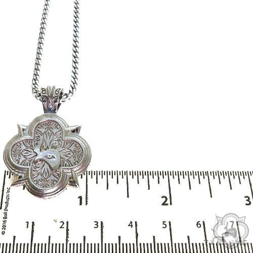 SOLD OUT! Silver Trax Logo Pendant Set With Franco Chain 2004