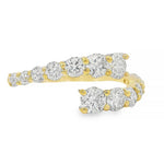 Spiral Graduated Diamond Ring 70762 - Image 2