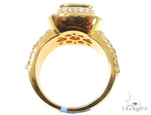 Square Cluster Diamond Ring 64196 - Image 7