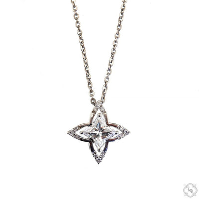 Starlight Bloom Diamond Pendant 70552 - Image 1