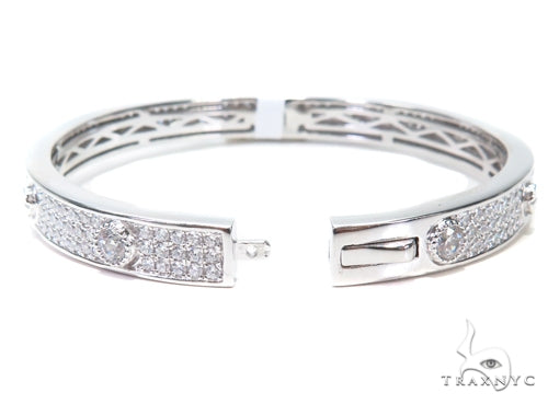 Sterling Silver Bangle Bracelet 41122 - Image 3