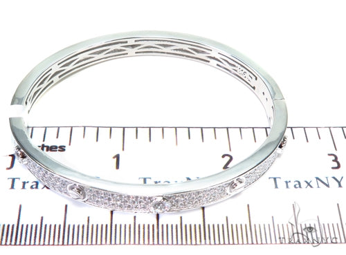 Sterling Silver Bangle Bracelet 41122 - Image 4