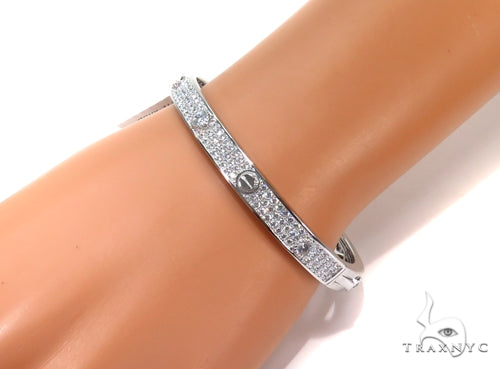 Sterling Silver Bangle Bracelet 41122 - Image 7