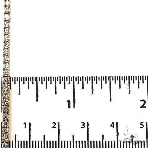 14K Solid Gold Stunner Lab-Grown Diamond Chain 18 Inches 3.3 mm, photo 7 of 7