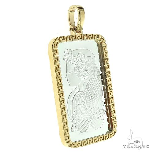 Buy Pamp Suisse 1 ounce Fine Silver 999.0 With 14K Gold Frame