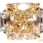 Sunrise Beam Diamond Engagement Ring 64463 - Image 3