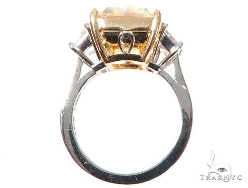 Sunrise Beam Diamond Engagement Ring 64463 - Image 7