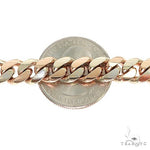 Super Emerald 2 Tone Miami Cuban Link Bracelet 67240 - Image 6