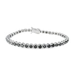Buttercup Black Diamond Tennis Bracelet 71110