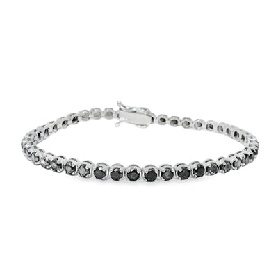 Buttercup Black Diamond Tennis Bracelet 71110