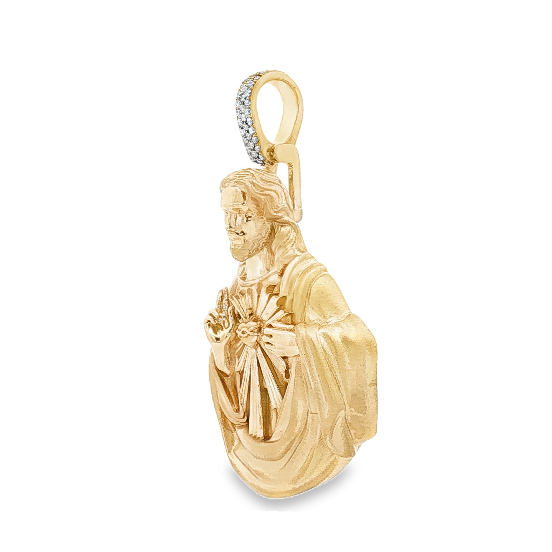 Sacred Heart Jesus Pendant 71087 | TraxNYC