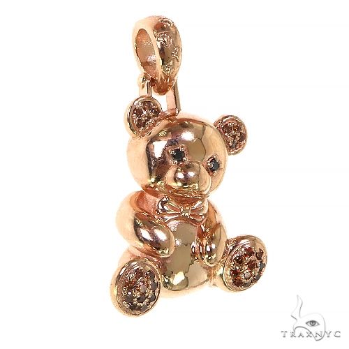 Trax Teddy Bear Diamond Pendant 68646 | TraxNYC