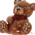 Enamel Trax Teddy Bear Diamond Pendant 68669 - Image 3