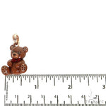 Enamel Trax Teddy Bear Diamond Pendant 68669 - Image 5
