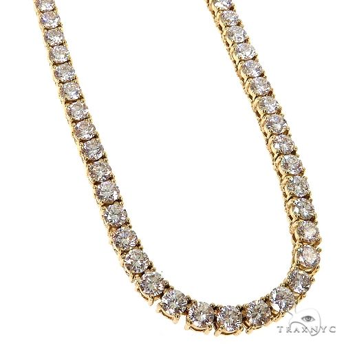 Tennis Chain 24.2 inches 4.4 mm lab diamonds 69844 - Image 2