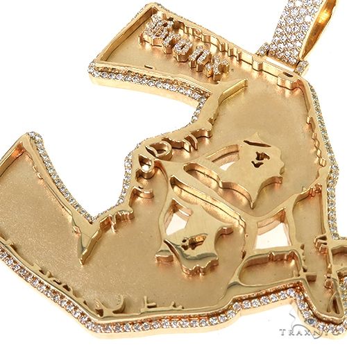 The Bronx Logo Diamond Pendant 67872 - Image 3