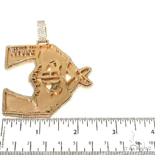The Bronx Logo Diamond Pendant 67872 - Image 6