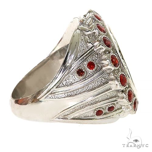 The Last Supper Crimson Ember Sapphire Ring, photo 3 of 6