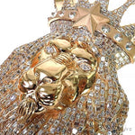 The Royal King Lion Diamond Pendant 68477 - Image 4