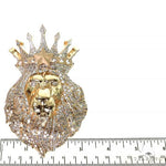The Royal King Lion Diamond Pendant