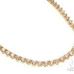 Three Prongs Diamond Chain 32 Inches 5mm   64183 - Image 2