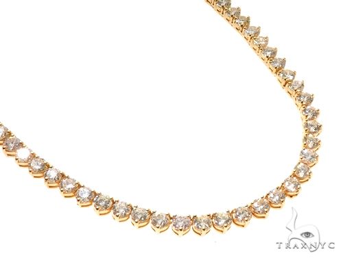 Three Prongs Diamond Chain 32 Inches 5mm   64183 - Image 2