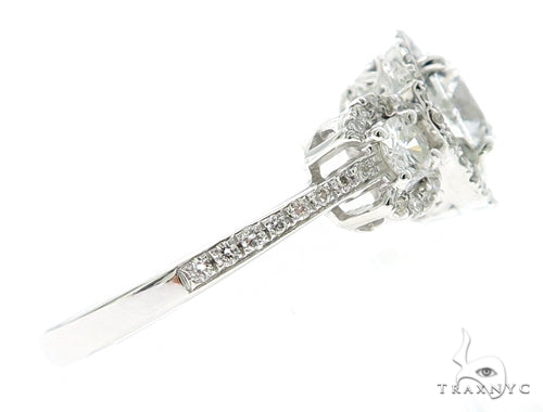 Three Stone Diamond Eangagement Ring 44990 - Image 4