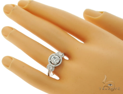 Three Stone Diamond Eangagement Ring 44990 - Image 7