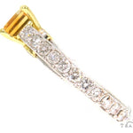 Diamond Citrine Gemstone Ring 44514 - Image 5