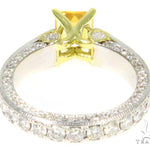 Diamond Citrine Gemstone Ring 44514 - Image 6