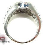 Silver Timepiece Solitaire Ring 25654 - Image 5