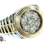 Two Tone Timepiece Solitaire Ring 2718 - Image 1