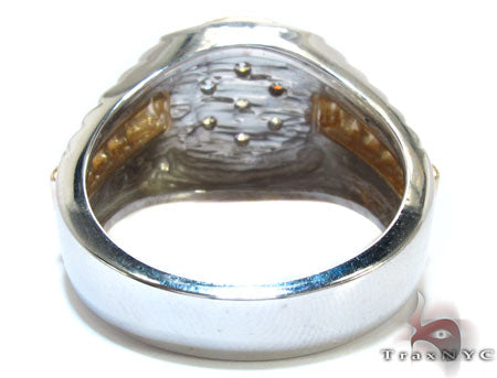 Two Tone Timepiece Solitaire Ring 2718 - Image 6