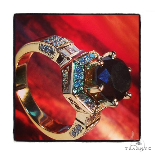 Torch Black Diamond Ring 40130 - Image 3