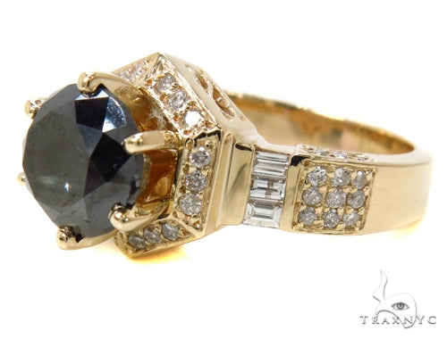 Torch Black Diamond Ring 40130 - Image 6