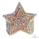 Tow Tone Gold Diamond Star Ring 67904 - Image 2