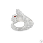 TraxNYC .925 Silver Snake Ring 70470 - Image 3