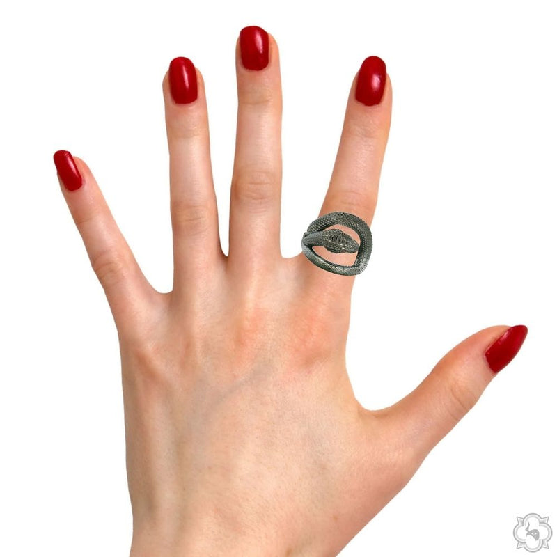 TraxNYC .925 Silver Snake Ring 70475 - Image 9